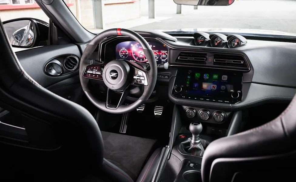 2027 Nissan Z NISMO sports car with manual transmission