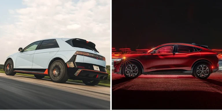 Lineup of electric vehicle award winners