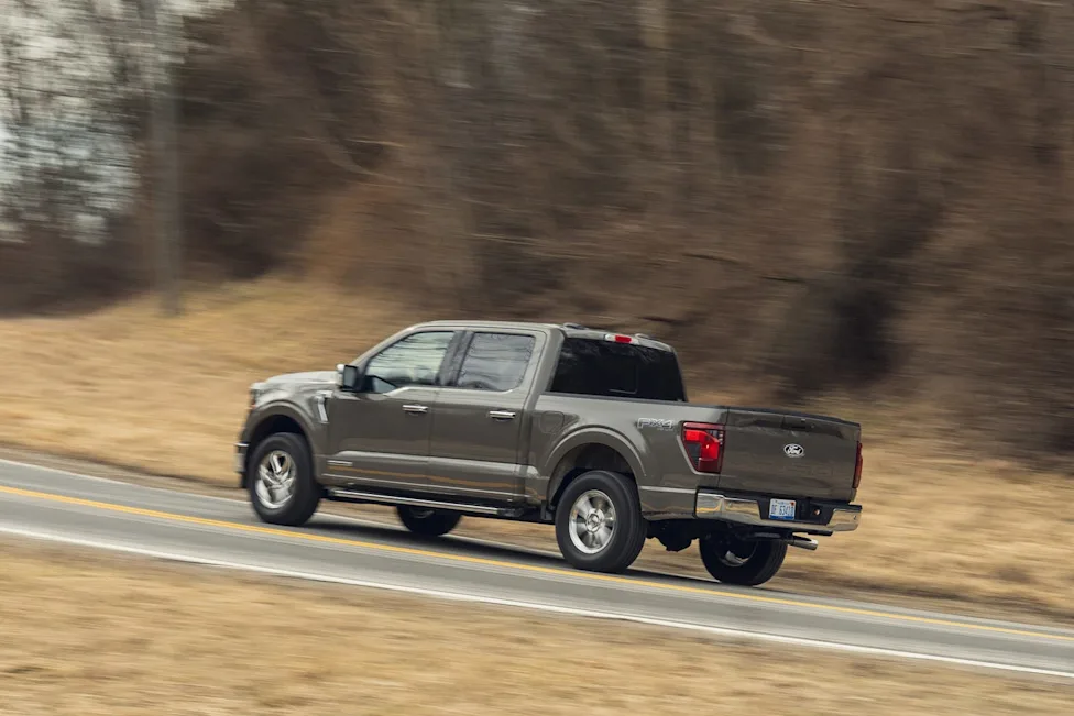 2027 Ford F-150 pickup truck showing powertrain updates