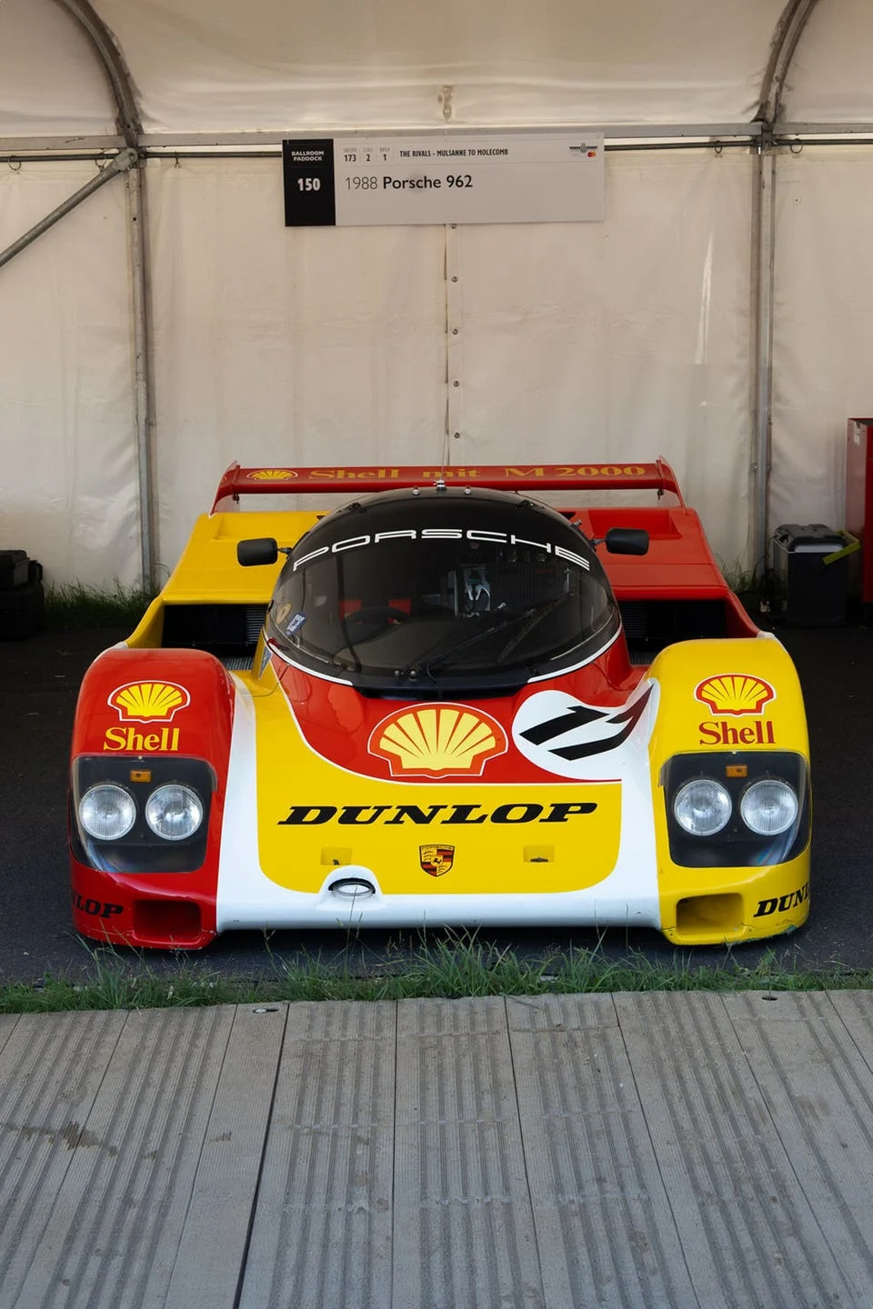 Classic racing cars lined up at the 2026 Goodwood Festival of Speed