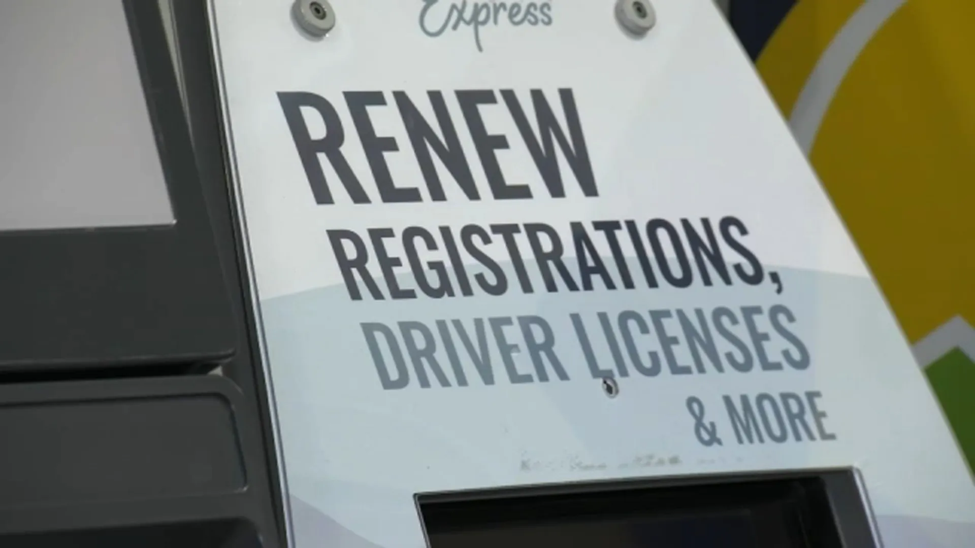 Electronic vehicle registration system illustration for North Carolina drivers