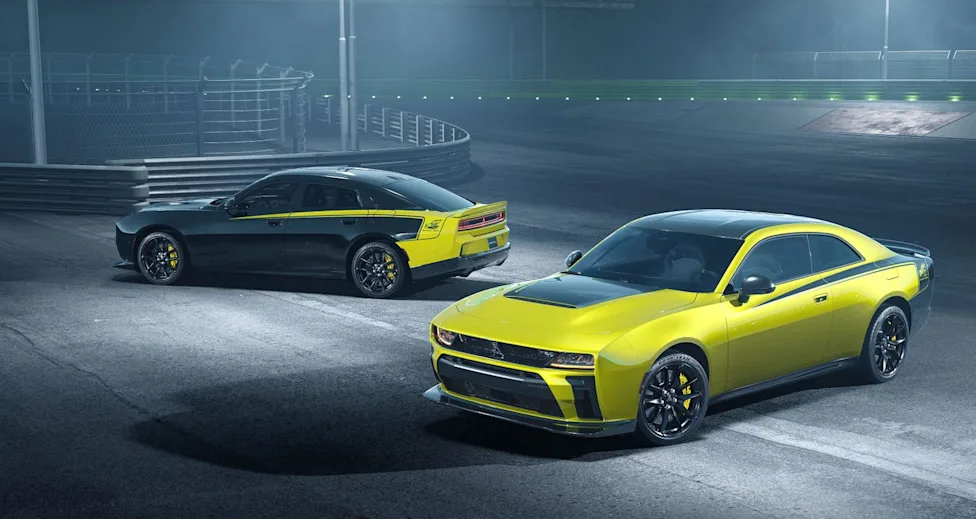 The 2027 Dodge Charger Super Bee Launch Edition showing off its aggressive front end and custom styling details.