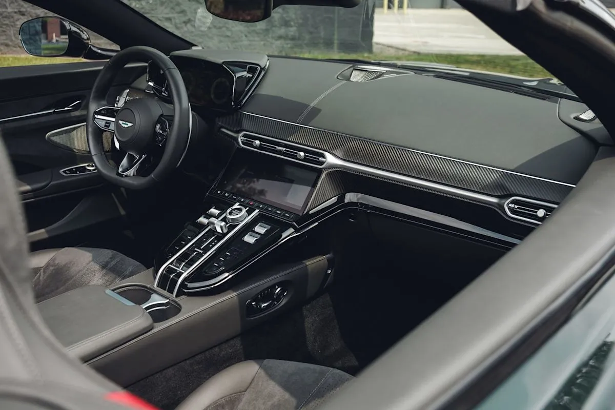 View Interior Photos of the 2026 Aston Martin Vantage S Roadster