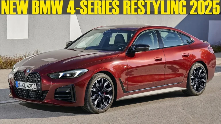 2025-2026 Restyling BMW 4-Series LCI Gran Coupe - New Official