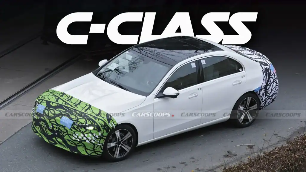 2026 Mercedes C-Class Keeps Gas Power Alive With A Facelift | Carscoops