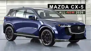 All-New, Digitally Redesigned 2026 Mazda CX-5 Flaunts Its PHEV Across