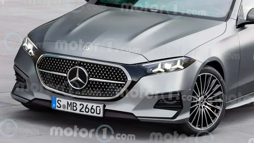 First glimpses of the restyled Mercedes C-Class