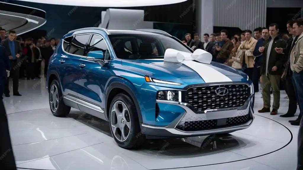 Premium Photo | Hyundai santa fe 2025 2025 hyundai santa fe