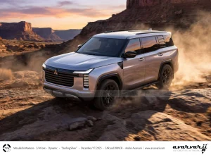 A conceptual look at the upcoming Mitsubishi Montero off-road SUV