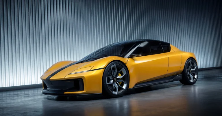 Avant and Watt virtual 3D rendering of a lightweight Lotus-themed 2+2 sports car concept
