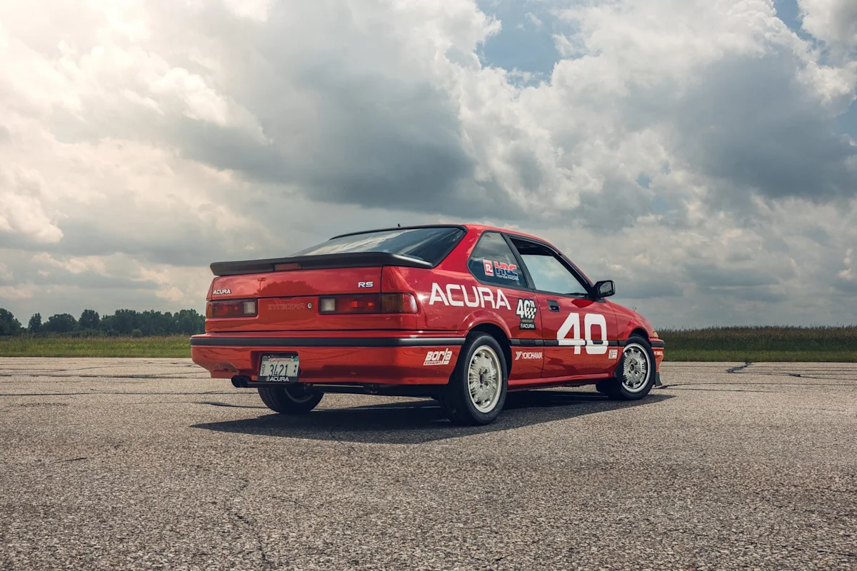 1987 Acura Integra 40 Racer exterior view