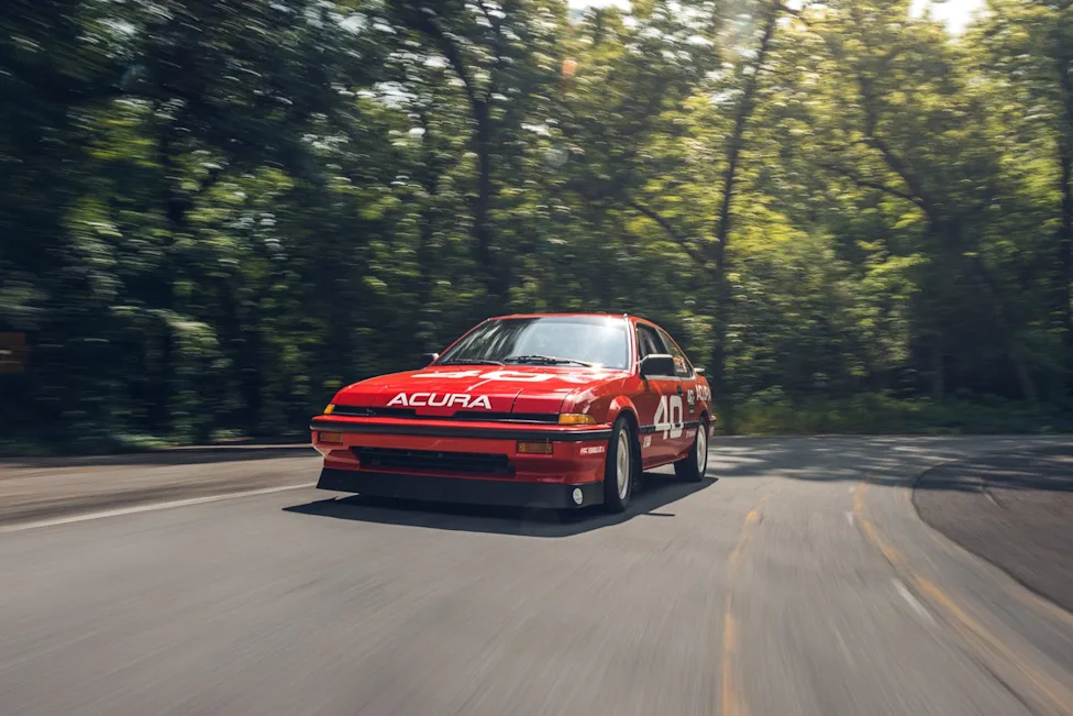 1987 Acura Integra 40 Racer exterior view