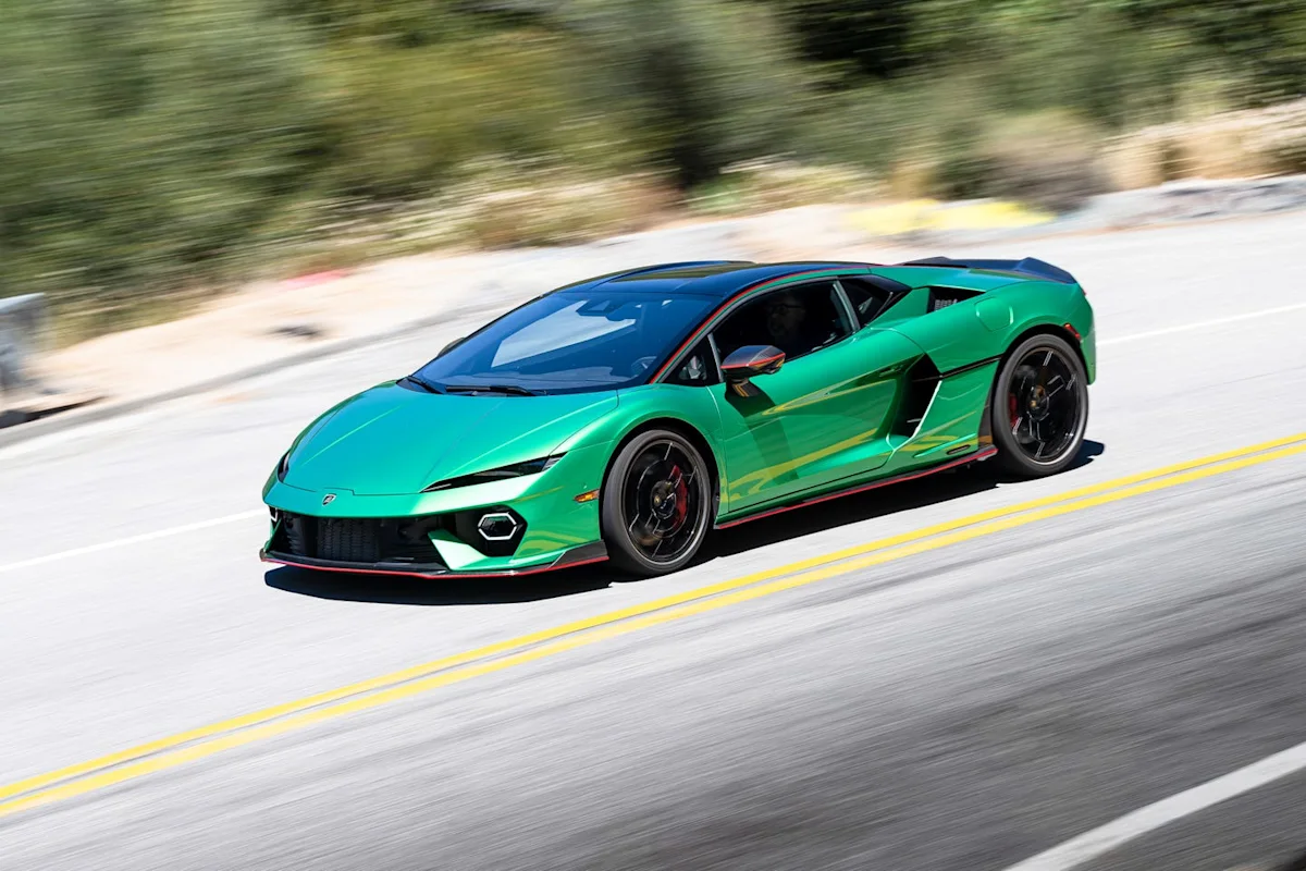 2026 Lamborghini Temerario supercar showcasing its high-performance design