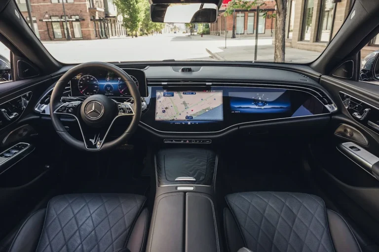 2026 Mercedes-Benz E450 luxury interior dashboard display