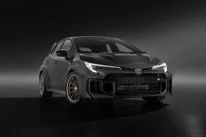 2026 Toyota GRMN Corolla track hatchback on circuit