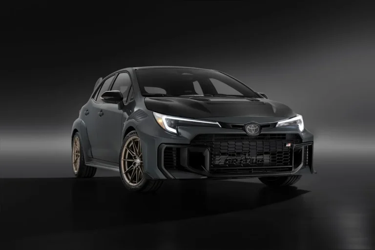 2026 Toyota GRMN Corolla track hatchback on circuit