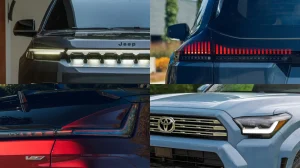 A modern sedan driving down a scenic highway, representing the sales resurgence in Q2 2026