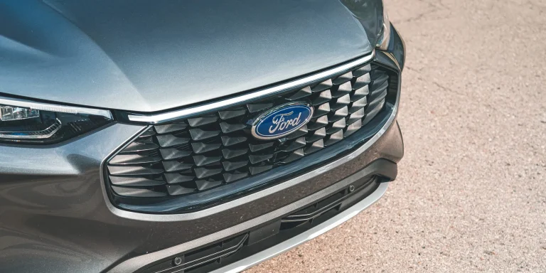 Concept representation of a small boxy Ford subcompact SUV