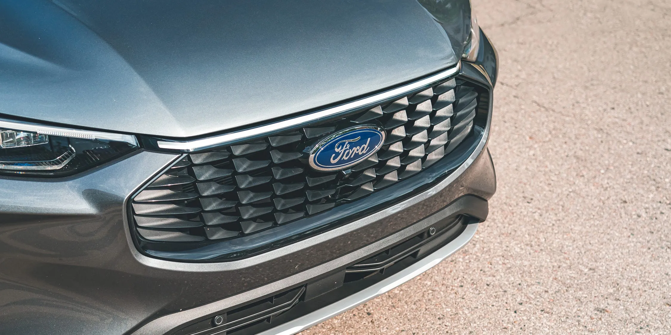 Concept representation of a small boxy Ford subcompact SUV