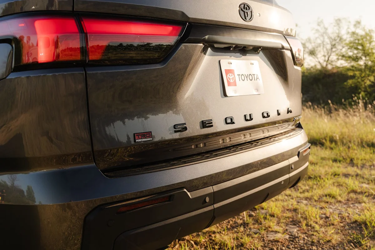 Exterior view of the 2027 Toyota Sequoia Trailhunter showcasing rugged SUV design