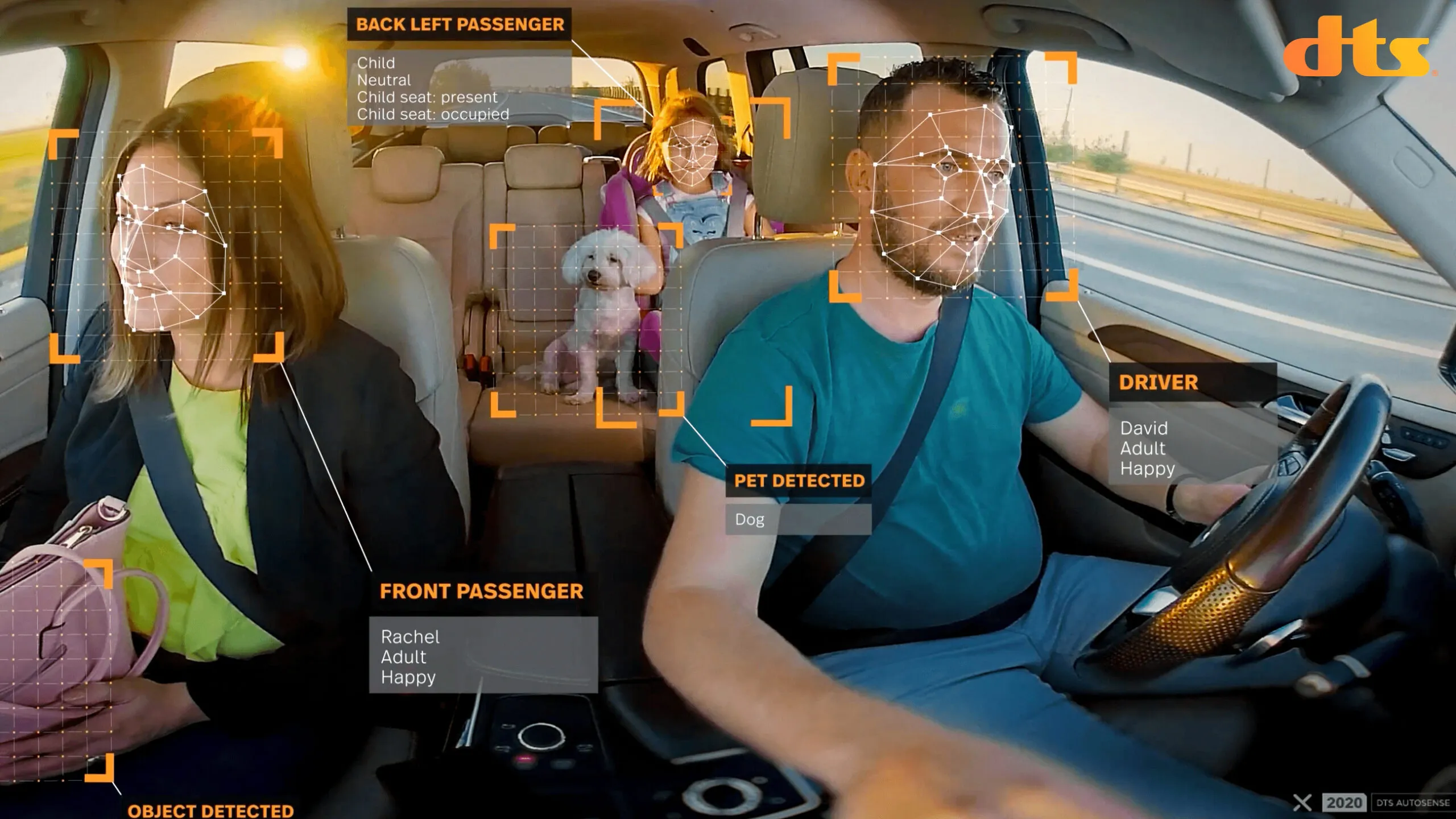 Infrared driver monitoring camera system installed inside a modern vehicle dashboard