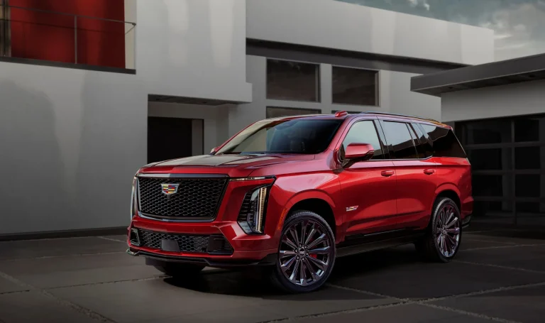 The 2027 Cadillac Escalade luxury SUV in a sleek exterior finish