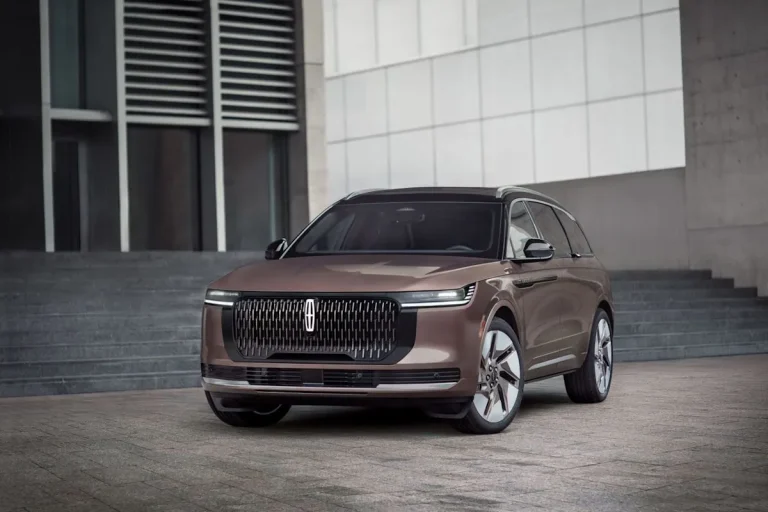 The 2027 Lincoln Nautilus parked on a scenic road