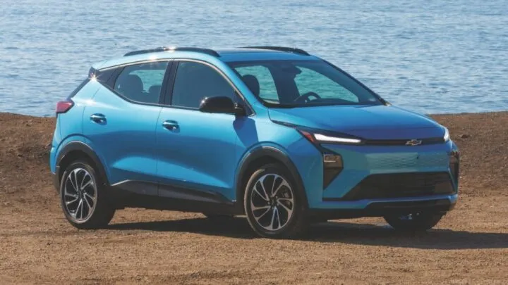 The award-winning Chevrolet Bolt electric crossover