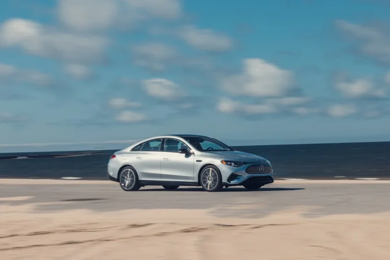 The exterior design of the 2026 Mercedes-Benz CLA250+