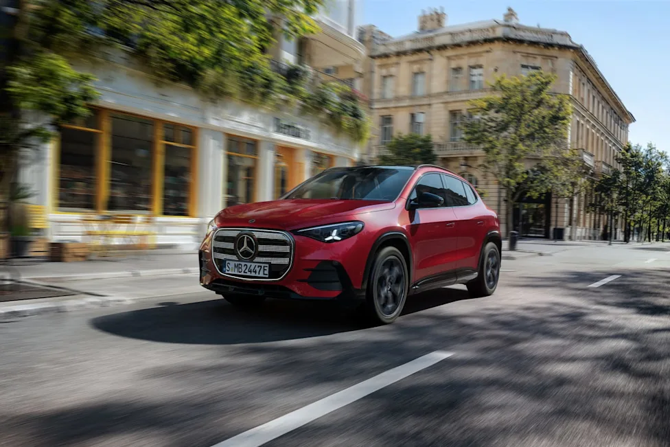 2028 Mercedes-Benz GLA-Class EV exterior view