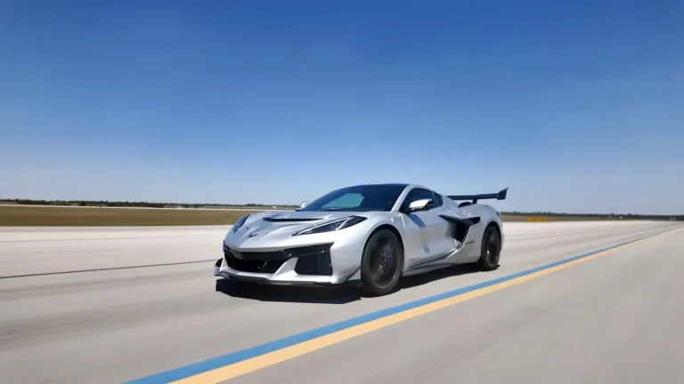 Chevrolet Corvette ZR1X and Lucid Air Sapphire high performance braking and acceleration trial