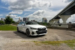 Exterior view of the 2026 BMW 540i xDrive featuring M Sport package