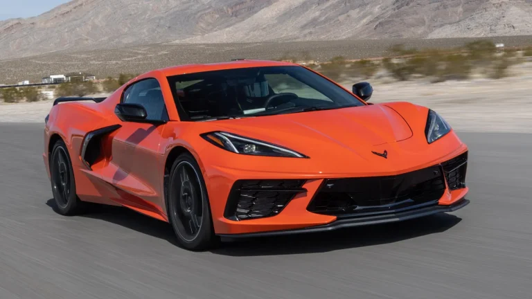 Five high performance four door family vehicles capable of outaccelerating a C8 Corvette Stingray on a drag strip