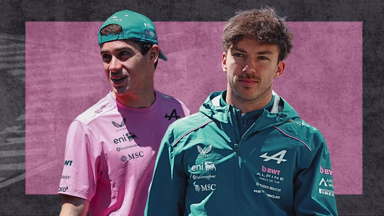 Pierre Gasly driving for Alpine during the 2026 Formula 1 championship