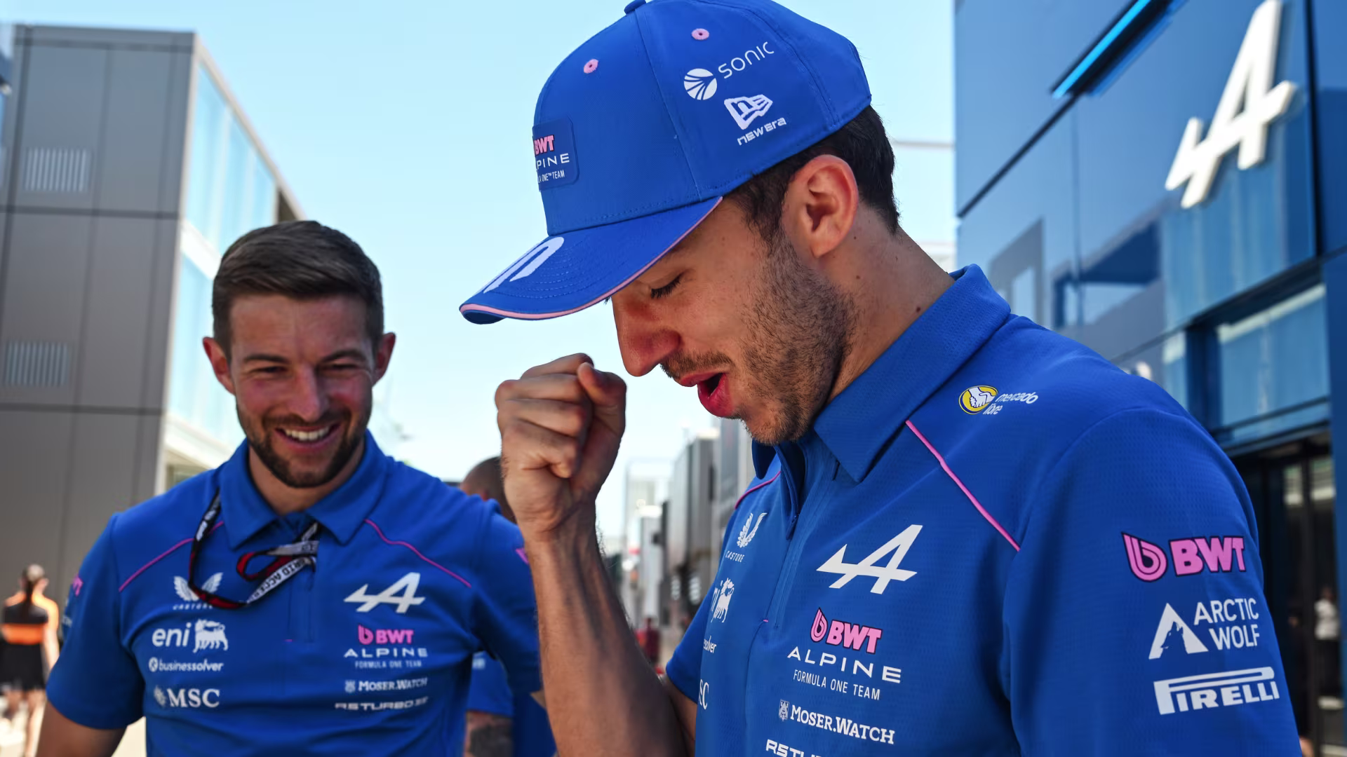 Pierre Gasly driving for Alpine during the 2026 Formula 1 championship