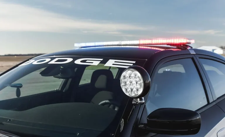 The new Dodge Charger Police Patrol Vehicle prototype designed for law enforcement fleets.