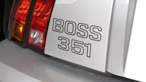 Restored silver 1999 Ford Mustang V-10 prototype Boss 351