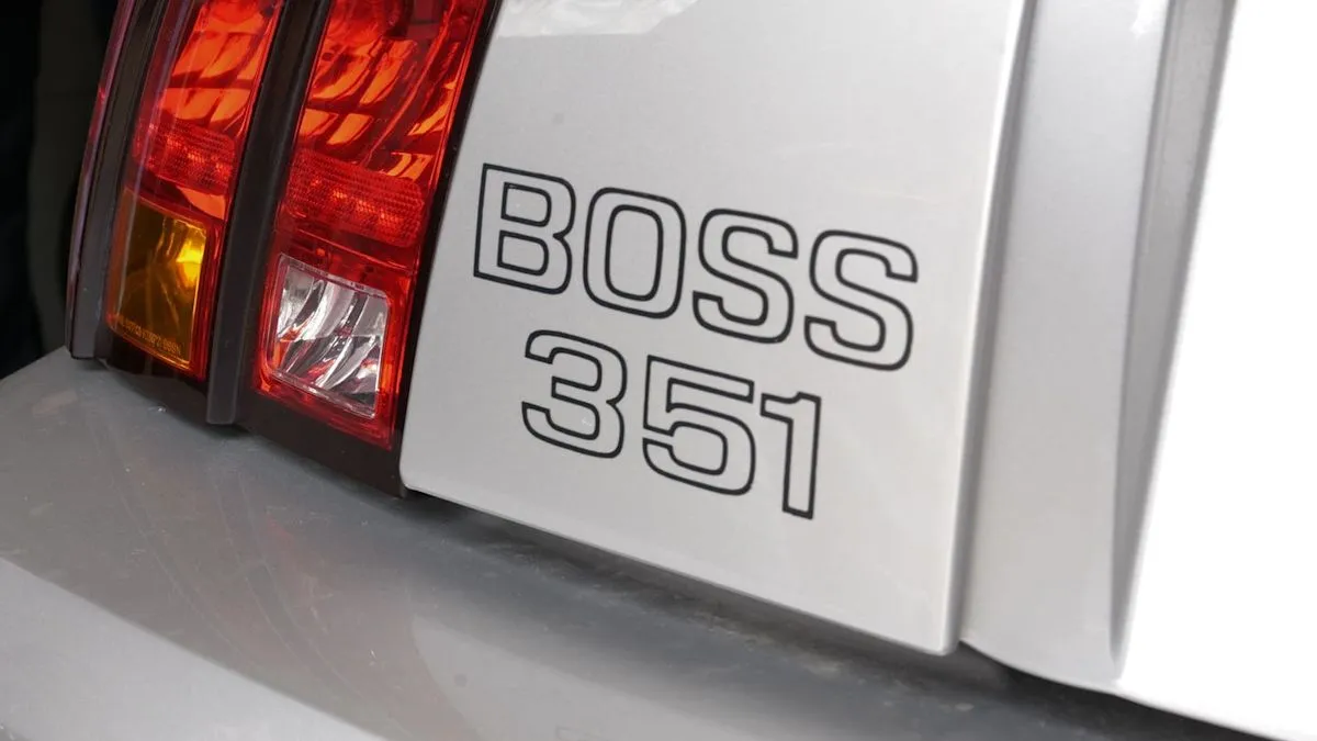 Restored silver 1999 Ford Mustang V-10 prototype Boss 351